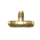 Brass Flare Tee Equal Union Nipple Hex Adapter  Connector Compression Fittings.